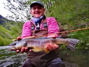 Hungarian clien Idrijca April Marble trout
